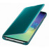 ЧЕХОЛ SAMSUNG EF-ZG973CGEGRU GALAXY S10 CLEAR VIEW COVER GREEN